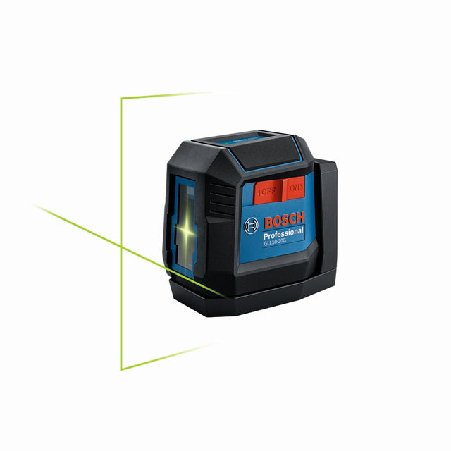 Bosch GLL50-20GL Self-Leveling Cross-Line Laser with Li-ion Battery - Green