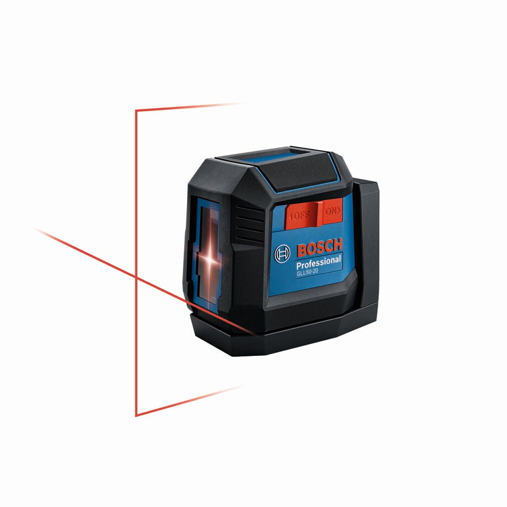 Bosch GLL50-20 1.5V Self-Leveling Cross-Line Laser - Red