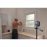 Bosch GLL50-20 1.5V Self-Leveling Cross-Line Laser - Red - 9