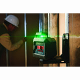 Bosch GLL50-40G Green-Beam Self-Leveling 360° Cross-Line Laser - 7