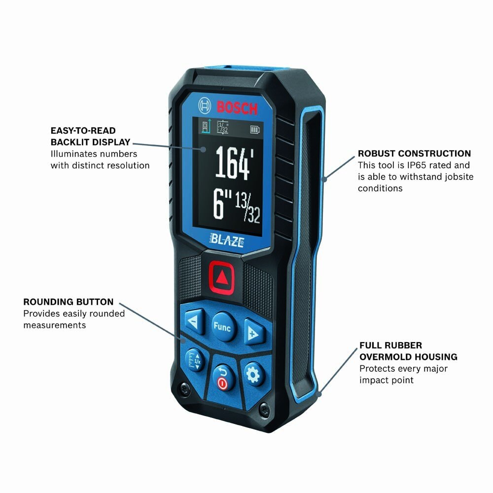 Bosch GLM165-22 BLAZE™ 165 Ft. Laser Measure - 2