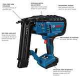 Bosch GNH18V-18MN 18V Brushless 18-Gauge Brad Nailer (Bare Tool) - 2