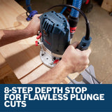 Bosch GOF13-25 1-3/4 HP Mid-Size Plunge Router with Variable Speed and Soft Start - 2