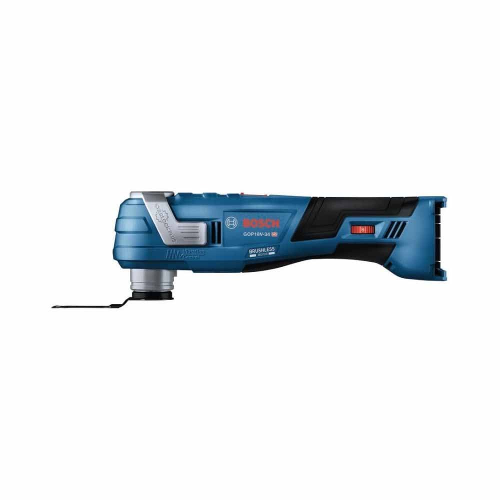 Bosch GOP18V-34B12 18V Brushless Starlock Oscillating Kit w/ (1) 2 Ah Standard Power Battery - 5
