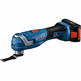 Bosch GOP18V-34B14 18V Brushless Starlock Oscillating Kit w/ (1) CORE18V 4 Ah Advanced Battery and GAL18V-40 + 3 Blades + Sanding Pads - 3