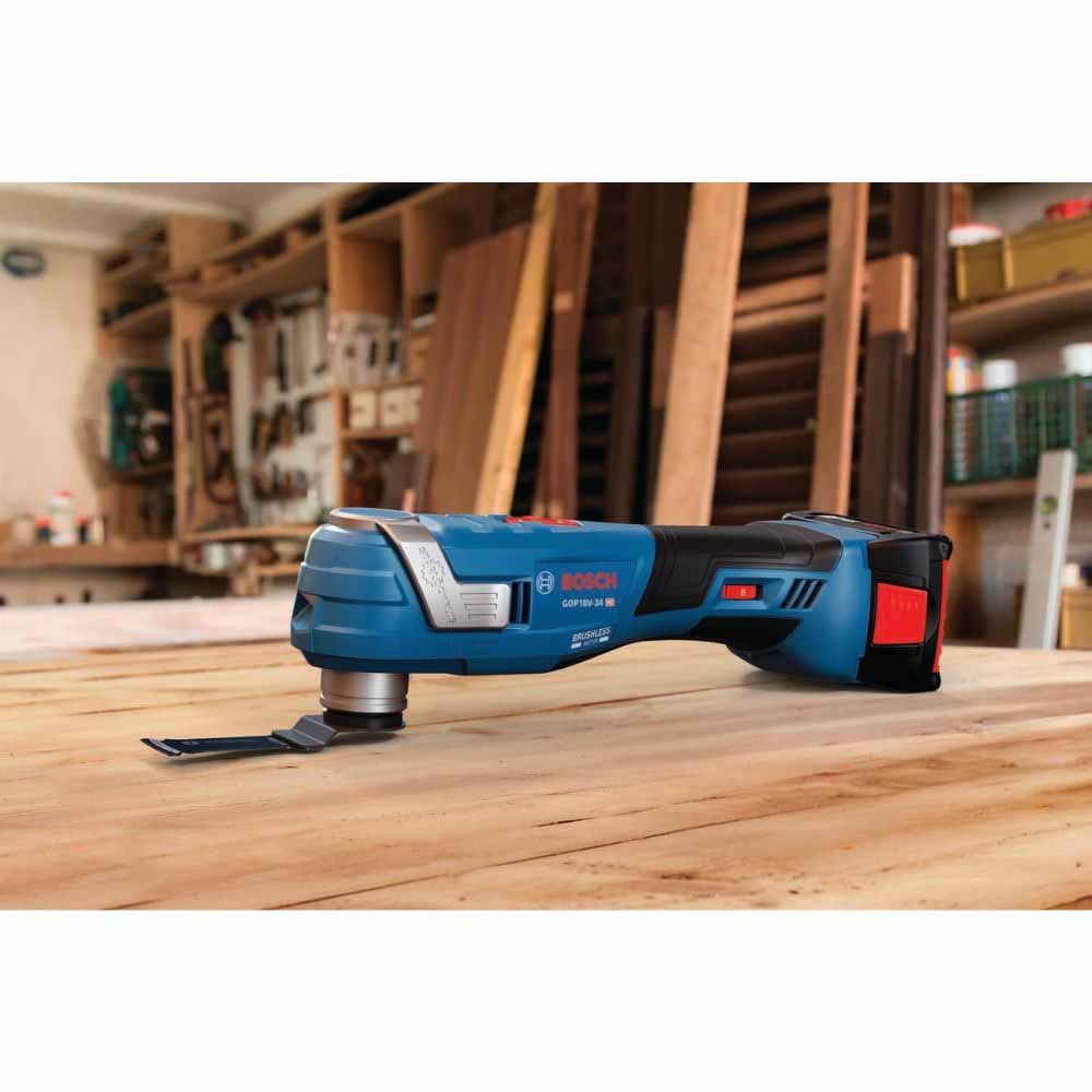 Bosch GOP18V-34N 18V Brushless Starlock Oscillating Tool (Bare Tool) - 8