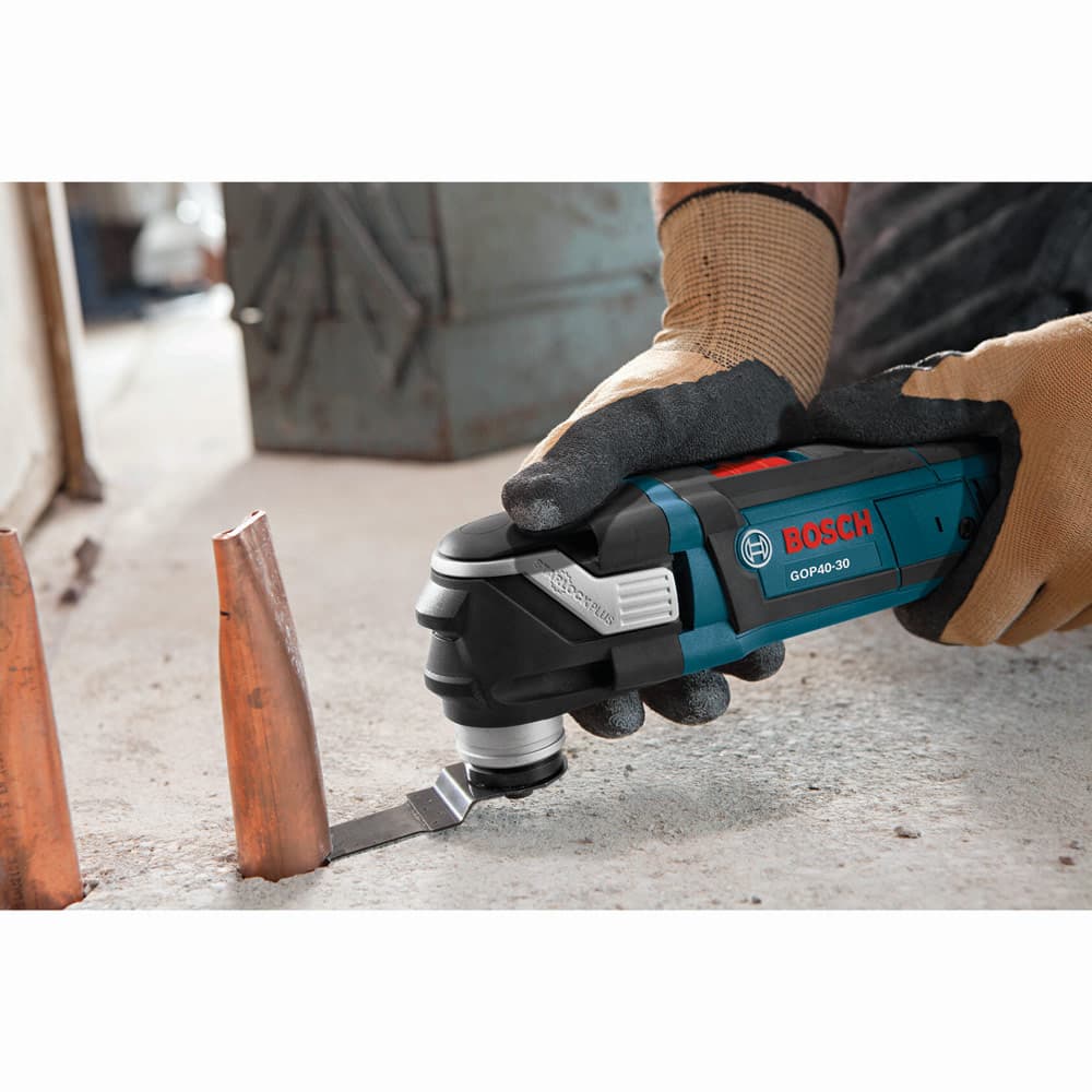 Bosch GOP40-30C StarlockPlus Oscillating Multi-Tool Kit, Snap-In Accessories - 5