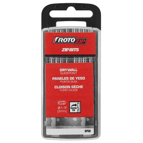 Bosch GP50 1/8" Drywall Guidepoint Bits for Spiral Saws (50 Pack)