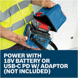 Bosch GPB18V-1CN 18V Portable Jobsite Bluetooth Speaker with USB C Port - 4