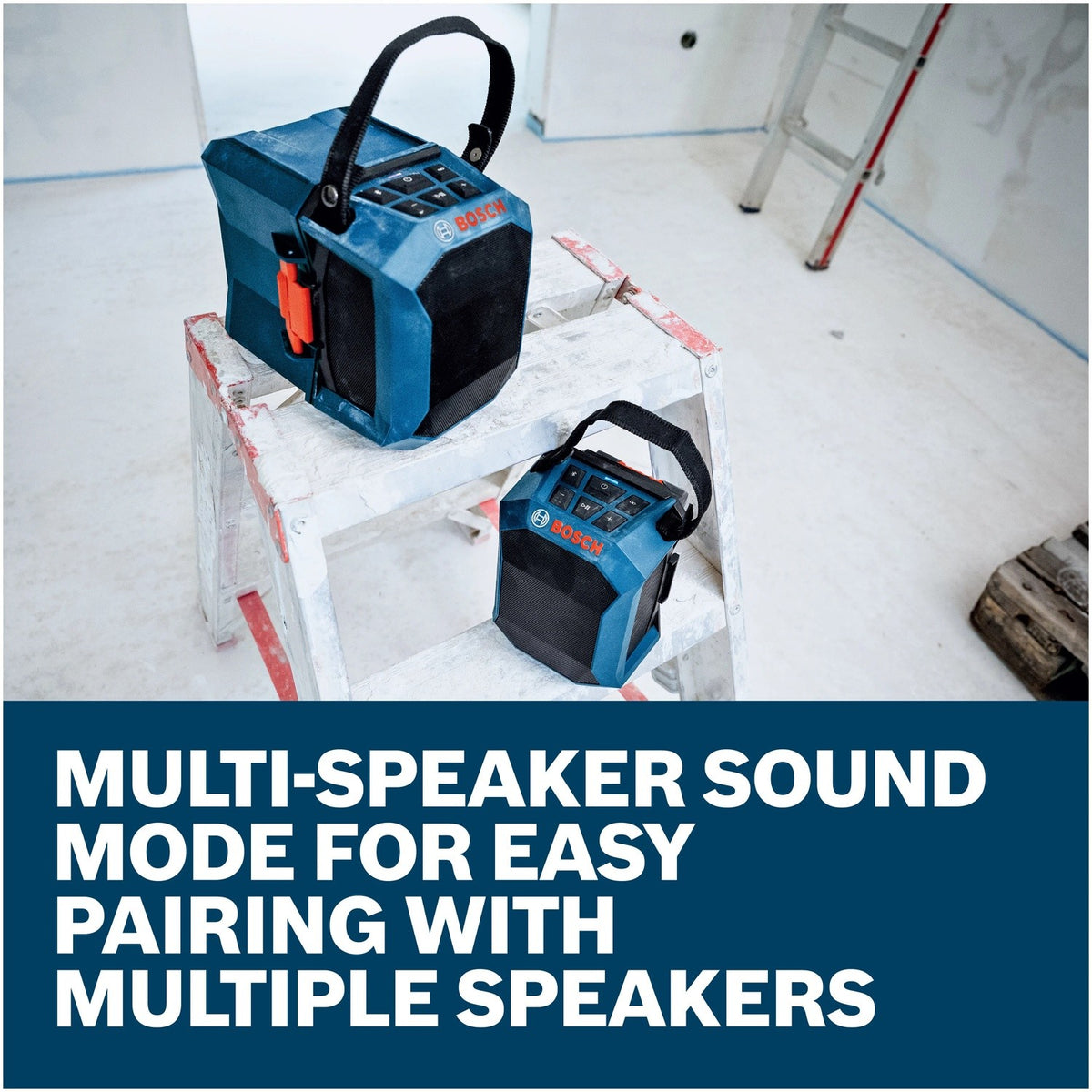 Bosch GPB18V-1CN 18V Portable Jobsite Bluetooth Speaker with USB C Port - 5