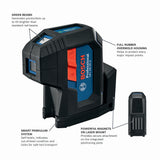 Bosch GPL100-30G 3-Point Laser Level Retail G - 2