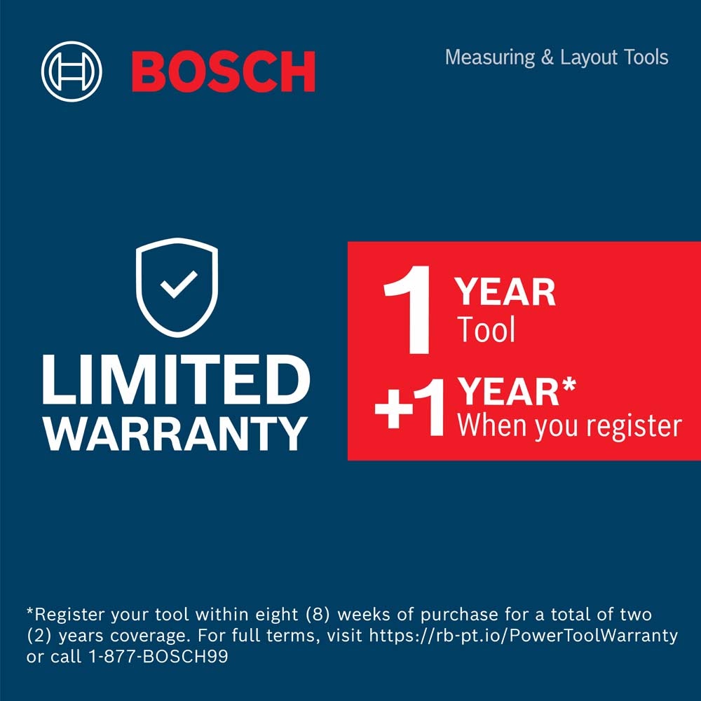 Bosch GPL100-50G 5-Point Laser Level Retail G - 14