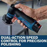 Bosch GPO12V-77N 12V Compact Cordless Brushless 3" Rotary Polisher (Bare Tool) - 4