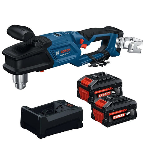 Bosch GRD18V-127B26X 18V 1/2" High Torque Right Angle Drill Kit (2 6Ah Batteries and 1 Charger)