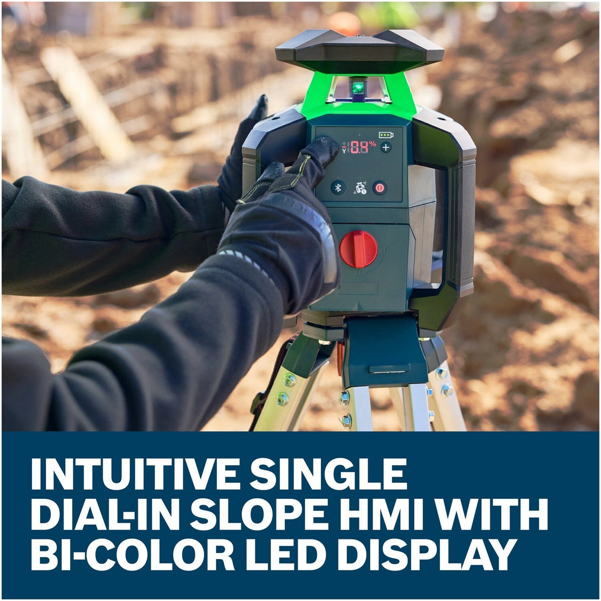Bosch GRL18V-34P 18V Green Beam Rotary Laser Kit with Backpack and Receiver - 3