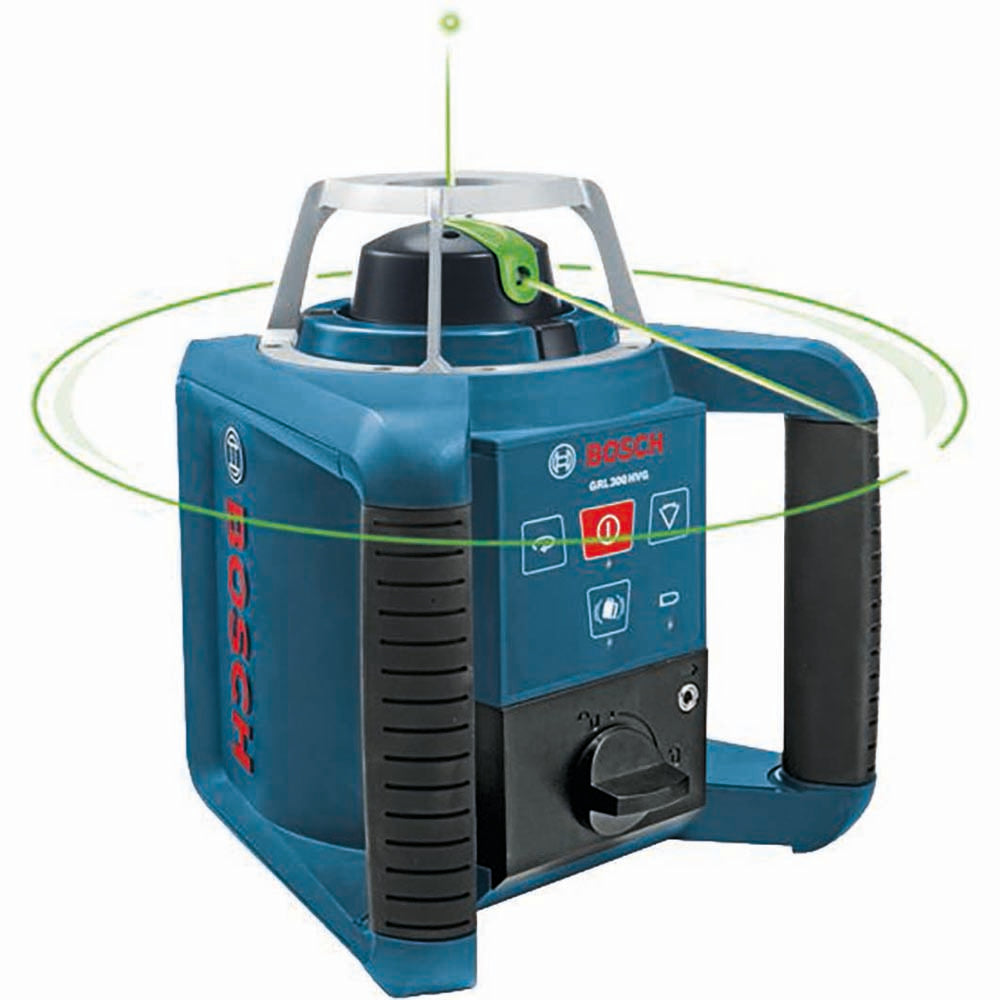 Bosch GRL300HVG Self-Leveling Green Rotary Laser with Layout Beam