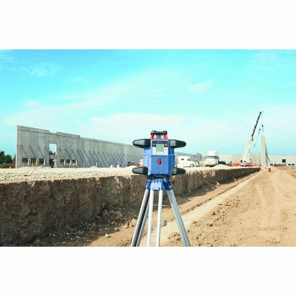Bosch GRL4000-80CHK 18V REVOLVE4000 Connected Self-Leveling Horizontal Rotary Laser Kit - 4