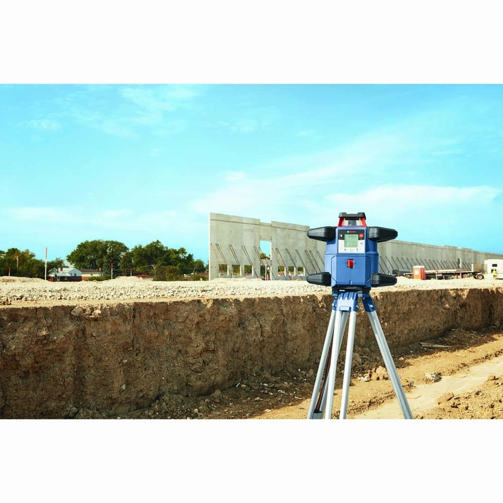 Bosch GRL4000-80CHK 18V REVOLVE4000 Connected Self-Leveling Horizontal Rotary Laser Kit - 7