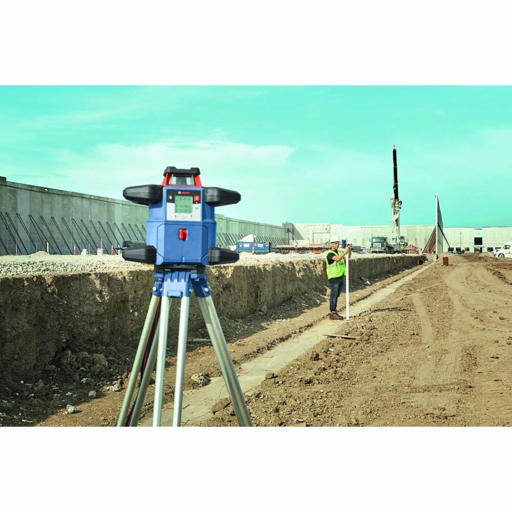Bosch GRL4000-80CHV 18V REVOLVE4000 Connected Self-Leveling Horizontal/Vertical Rotary Laser - 8