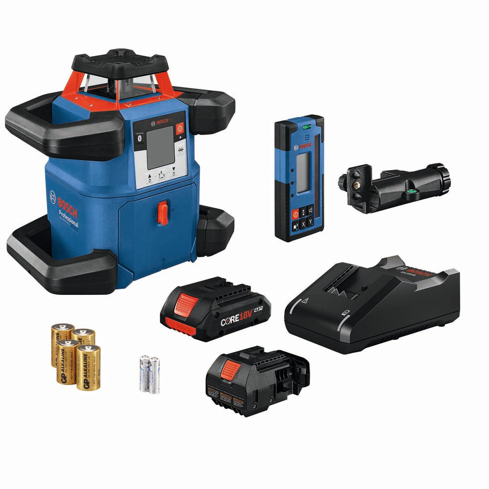 Bosch GRL4000-80CH 18V REVOLVE4000 Connected Self-Leveling Horizontal Rotary Laser