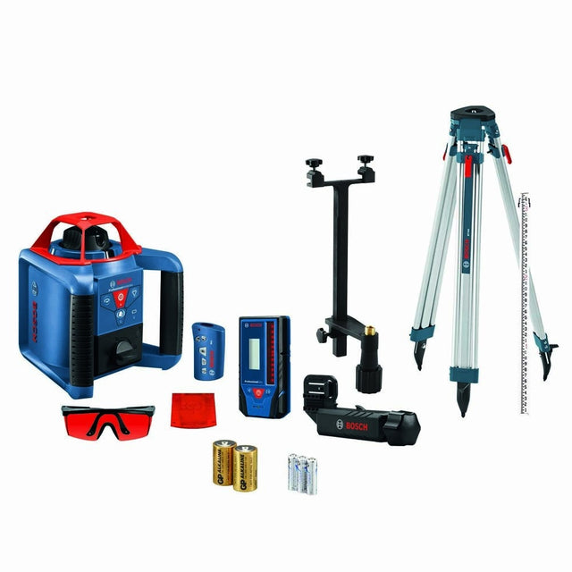 Bosch GRL900-20HVK Self-Leveling Rotary Laser Kit
