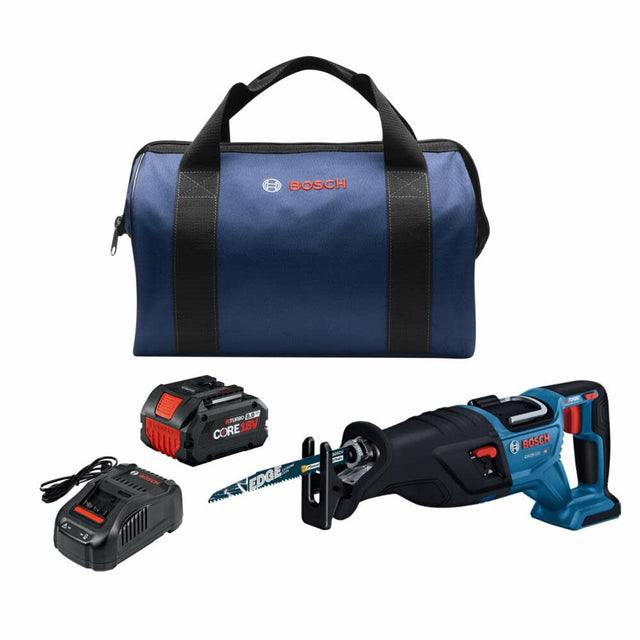 Bosch GSA18V-110B14 PROFACTOR 18V 1-1/8" Reciprocating Saw Kit with (1) CORE18V 8.0 Ah PROFACTOR Performance Battery