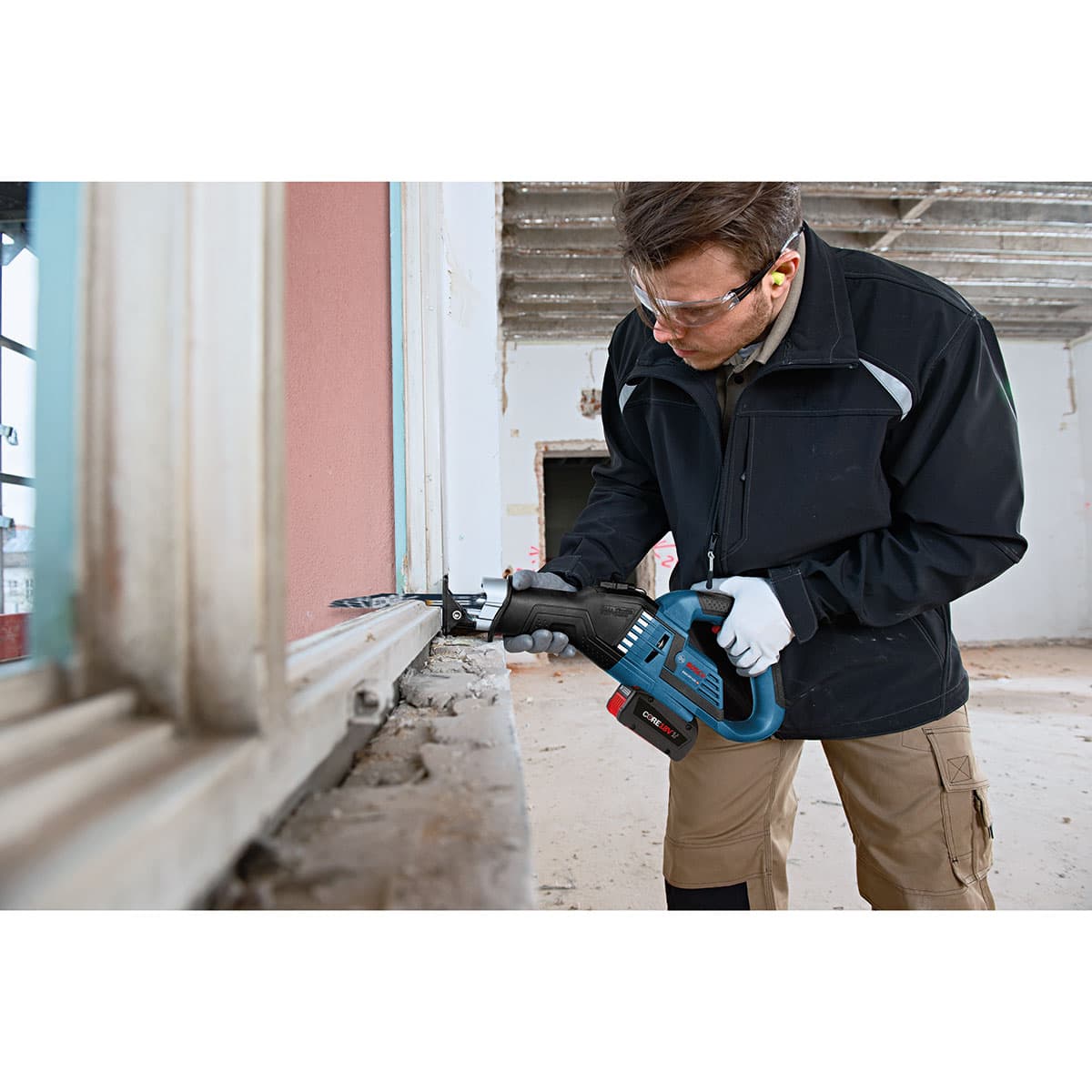 Bosch GSA18V-125N 18V EC BL 1-1/4"-Stroke Multi-Grip Reciprocating Saw - 7
