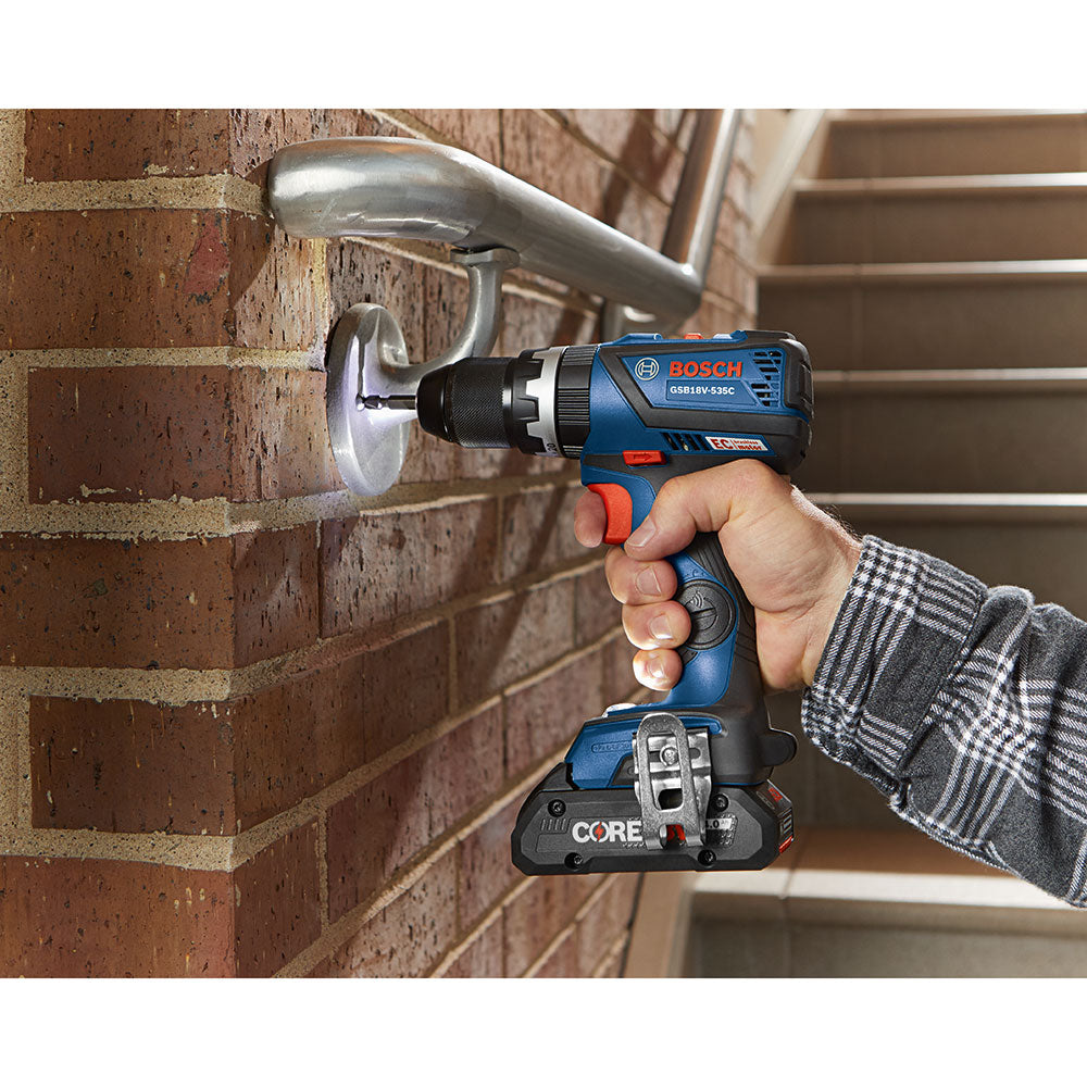 Bosch GSB18V-535CB15 18V Brushless 1/2" Hammer Drill/Driver w/Battery - 6