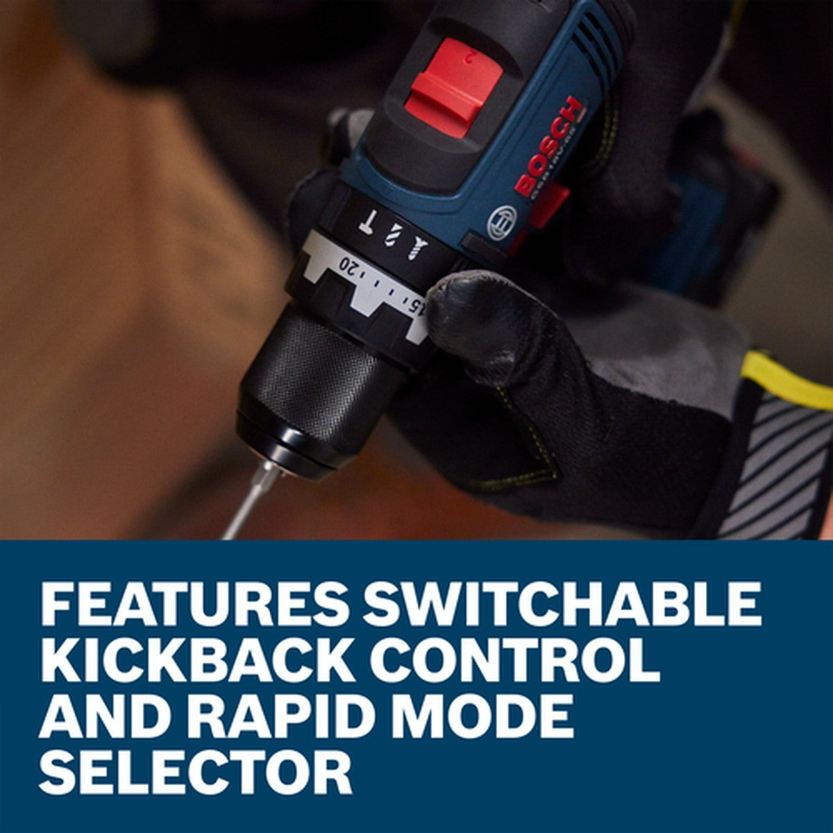 Bosch GSB18V-65N 18V Brushless 1/2" Hammer Drill/Driver (Bare Tool) - 3