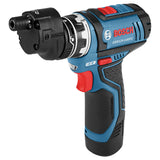 Bosch GSR12V-140FCB22 12V Max Flexiclick 5-In-1 Drill/Driver System - 21