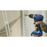 Bosch GSR18V-400B22 18V Compact Brushless 1/2" Drill/Driver Kit with (2) 2.0 Ah SlimPack Batteries - 10