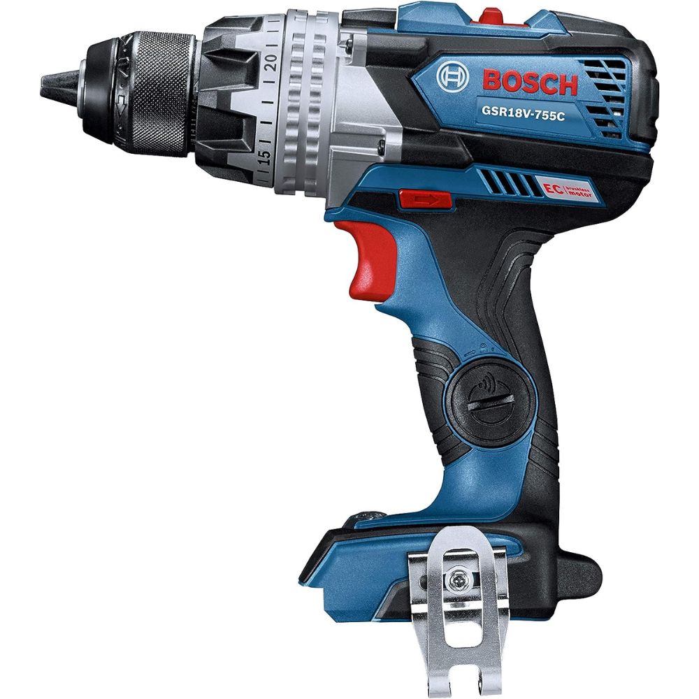 Bosch GSR18V-755CN 18V EC Brushless Connected-Ready Brute Tough 1/2 In. Drill/Driver (Bare Tool) - 2