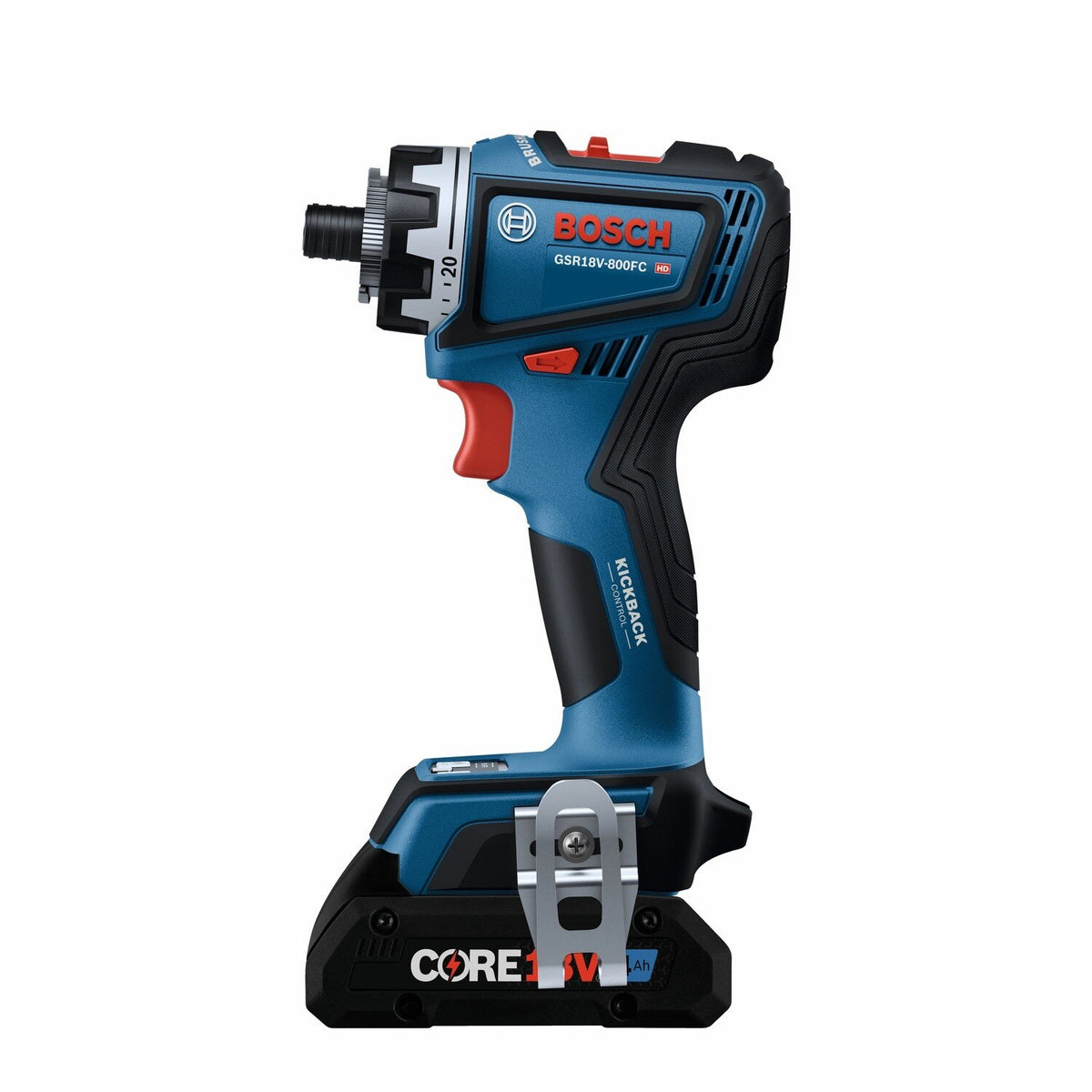 Bosch GSR18V-800FCB24 18V Brushless 5-In-1 Flexiclick Drill Driver Kit (2 Batteries) - 4