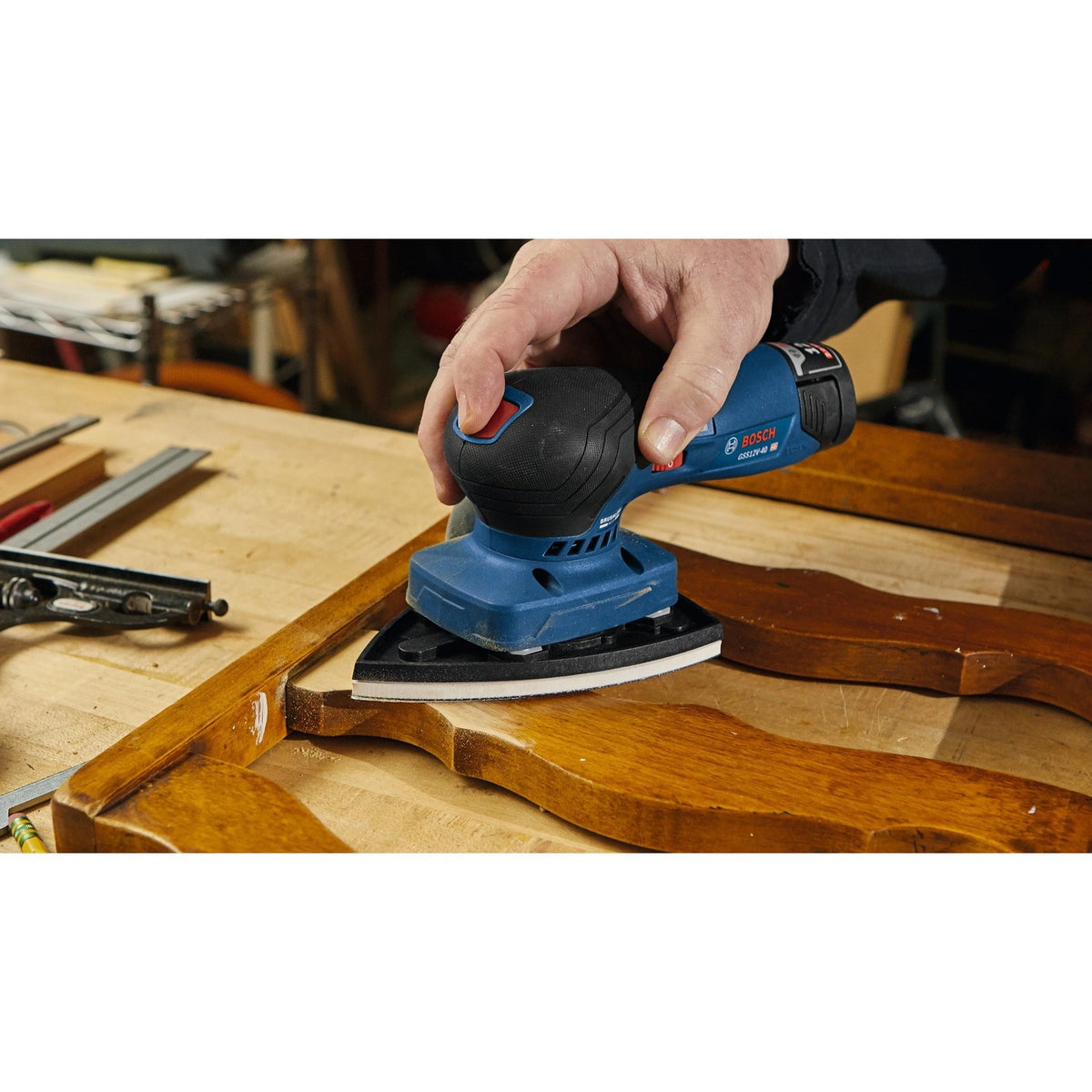 Bosch GSSDT01 Detail Sanding Cordless Sander Plate Backing Pad for GSS18V-40 and GSS12V-40 - 3