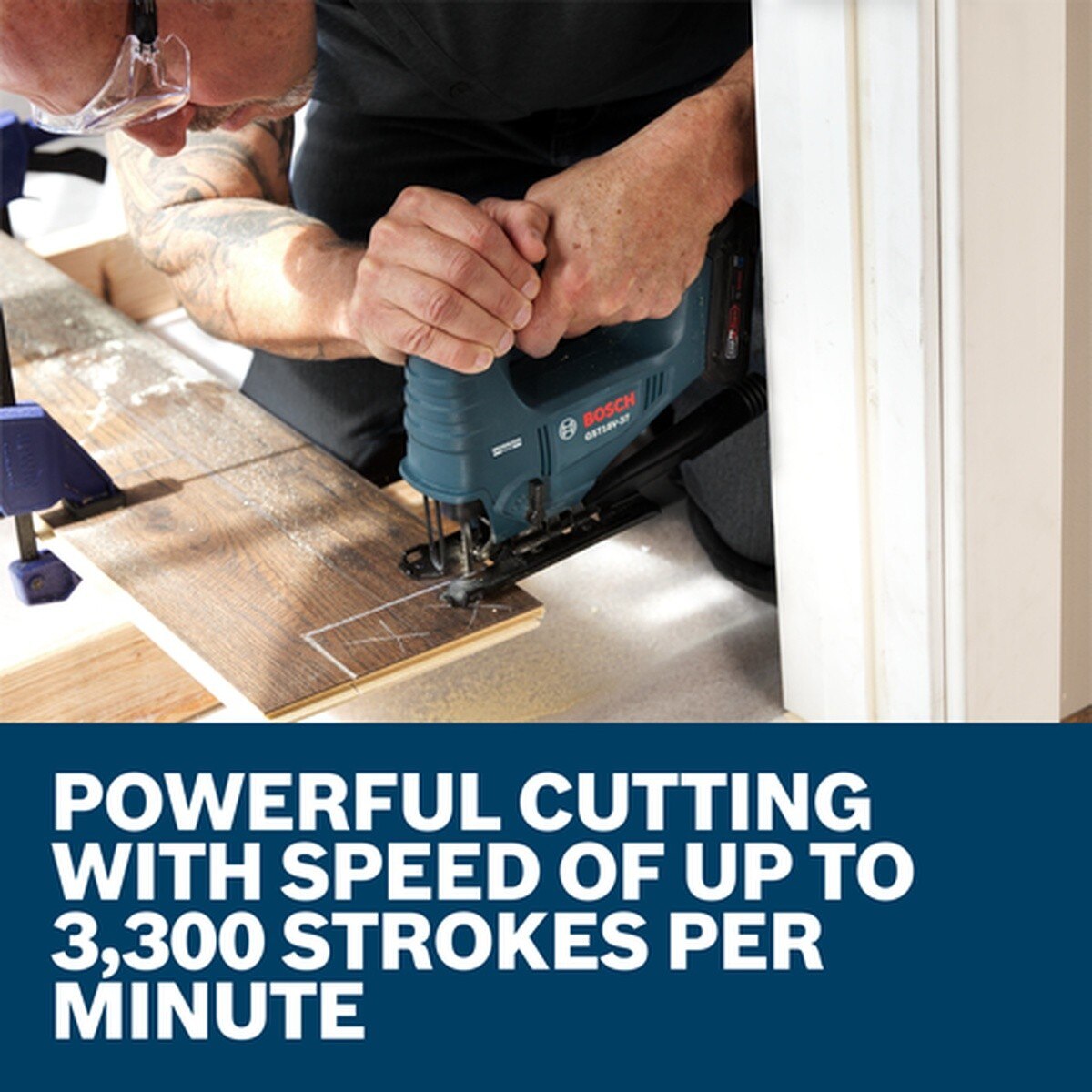 Bosch GST18V-37N 18V Brushless Top-Handle Jig Saw (Bare Tool) - 4