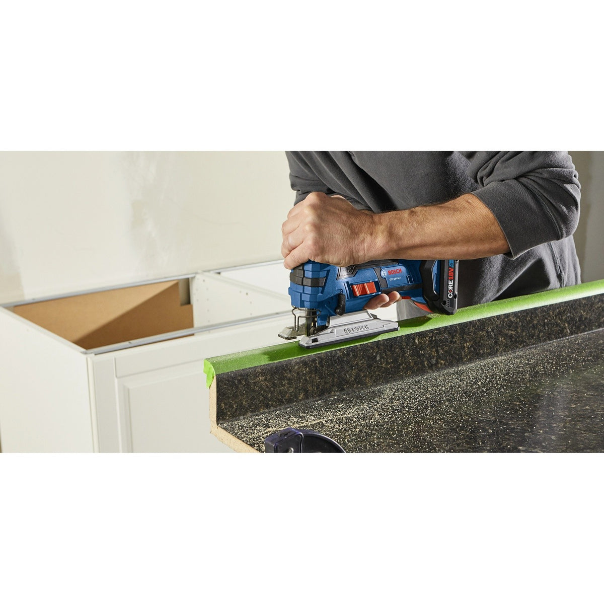 Bosch GST18V-47N 18V 1" Barrel Grip Jig Saw Bare Tool - 4
