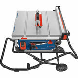 Bosch GTS15-10 15 Amp 10" Jobsite Table Saw with Gravity Rise Wheeled Stand - 6