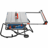 Bosch GTS15-10 15 Amp 10" Jobsite Table Saw with Gravity Rise Wheeled Stand - 7