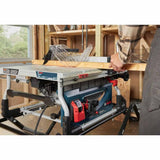 Bosch GTS15-10 15 Amp 10" Jobsite Table Saw with Gravity Rise Wheeled Stand - 11