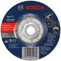 Bosch GW27M451 4-1/2" x 1/4" x 5/8-11" Arbor Type 27 30 Grit Grinding Abrasive Wheel
