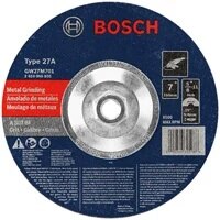 Bosch GW27M701 7" x 1/4" Type 27 30 Grit Grinding Abrasive Wheel with 5/8-11" Arbor