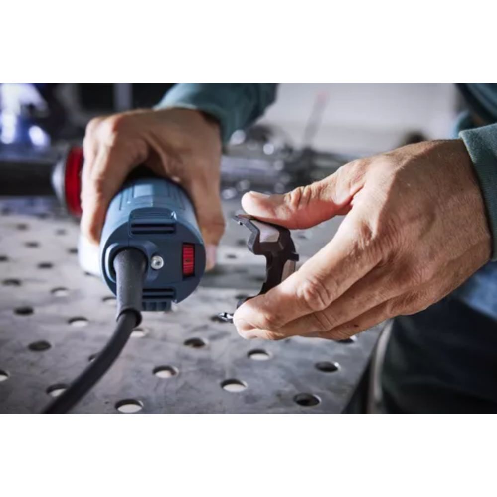 Bosch GWS12-450PBD 4.5" Ergonomic Corded Angle Grinder with No Lock-On Paddle Switch - 8