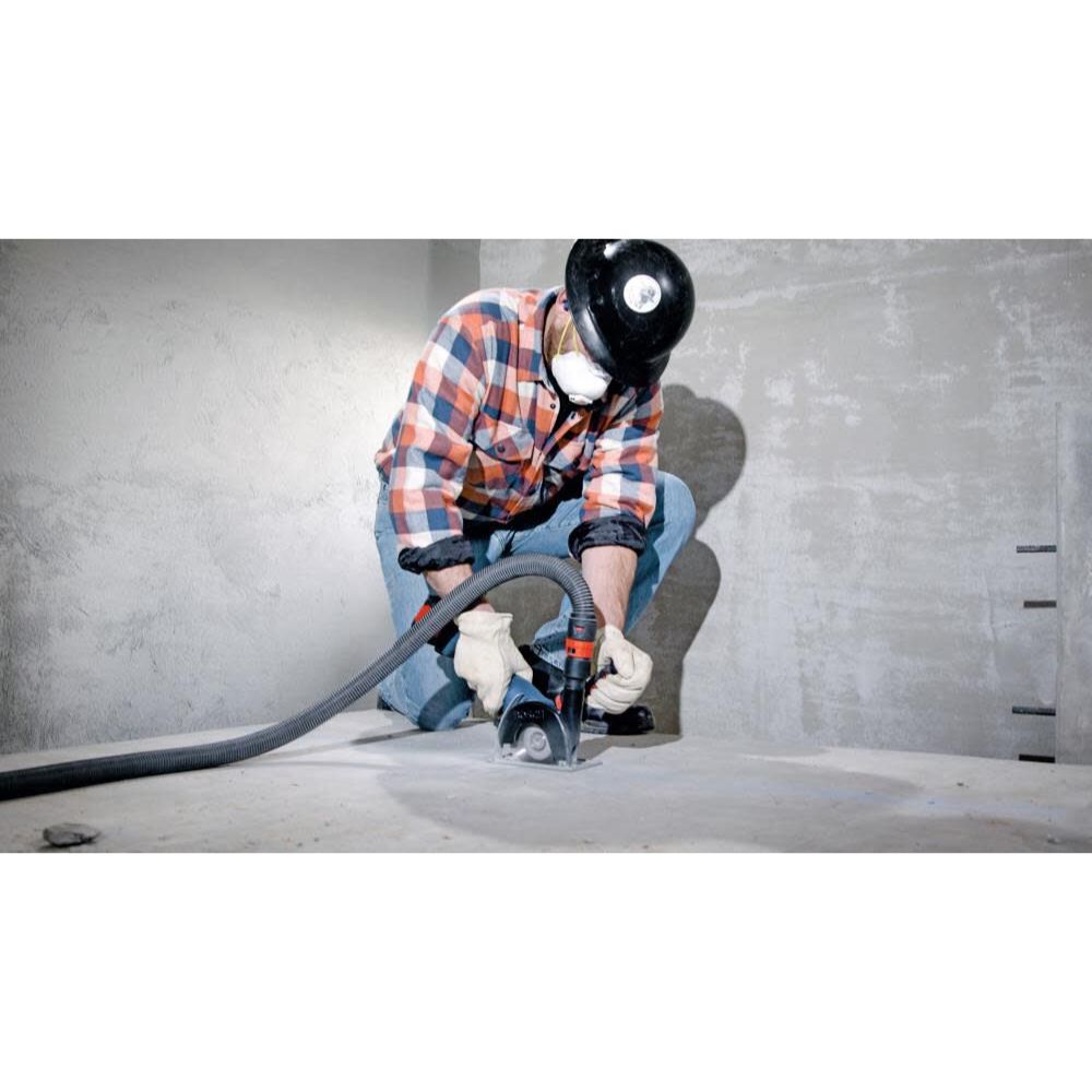 Bosch GWS18V-13CB14 PROFACTOR 18V Connected-Ready 5 – 6 In. Angle Grinder Kit with (1) CORE18V 8 Ah High Power Battery - 10