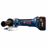 Bosch GWS18V-45B15 18V 4-1/2 In. Angle Grinder Kit with (1) CORE18V 4.0 Ah Compact Battery - 5