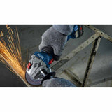 Bosch GWS18V-8N 18V Brushless 4-1/2" Angle Grinder with Slide Switch Bare Tool - 7