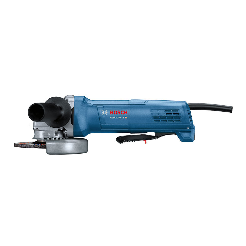 Bosch GWX10-45DE 4-1/2" 10A X-Lock Ergonomic Angle Grinder with No Lock-On Paddle Switch - 2