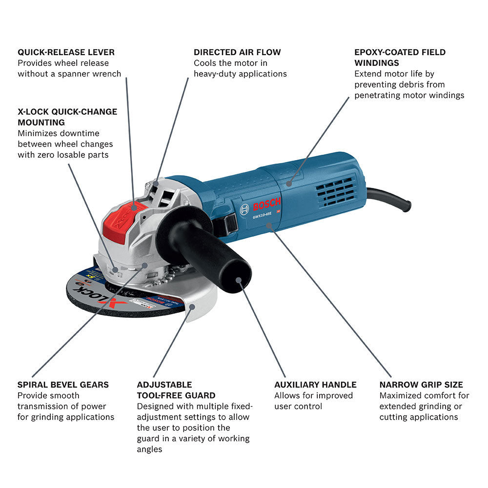 Bosch GWX10-45E - 3