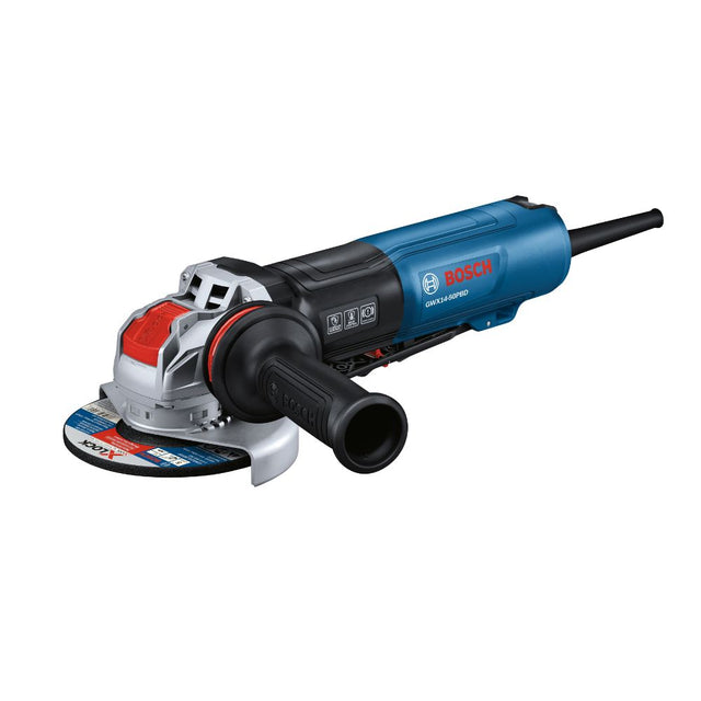 Bosch GWX14-50PBD 5" X-LOCK Angle Grinder with Brake and No Lock-On Paddle Switch