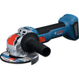 Bosch GWX18V-8-2N 18V X-LOCK Brushless 4-1/2" Angle Grinder with Slide Switch (Bare Tool)