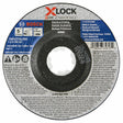 Bosch GWX27AL500 5" x 1/4" X-LOCK Type 27 24 Grit Metal Grinding Abrasive Wheel